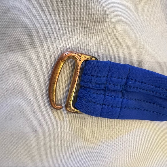 Victoria’s Secret Halter Bikini Swimsuit Top Push Up Removable Padding Size 34B - Picture 14 of 14